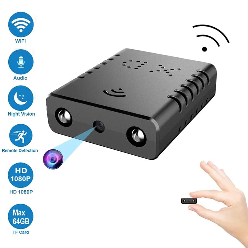 XD WiFi 1080P caméra Full HD 2.4GHz Vision nocturne voiture surveillance de sécurité à domicile Prot