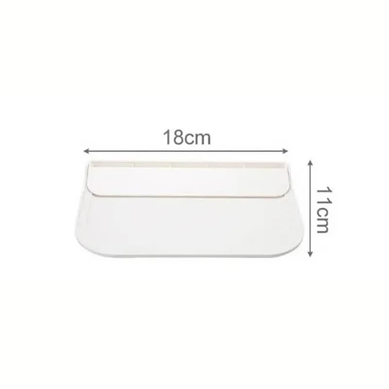 1 étagère murale pliable, idéale pour les salles de bain et cuisines domestiques, rangement sans per