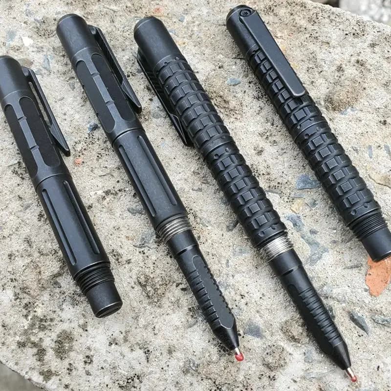 EDC – Mini stylo tactique en alliage de titane, avec écriture professionnelle, outils EDC portables 