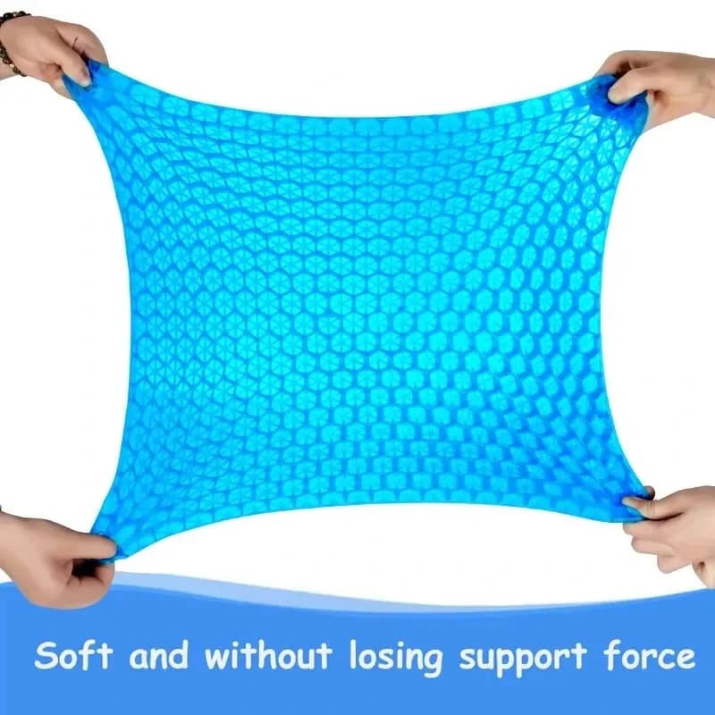 Coussin de siège de refroidissement en Gel pour voiture, nid d'abeille 3D, frais et respirant, en so