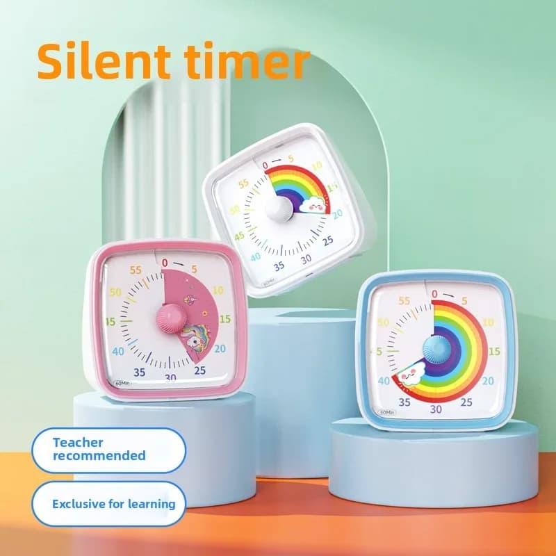 Minuterie numérique pour enfants, accessoires de cuisine, chronomètre, Gadgets de Minuteur, horloge 