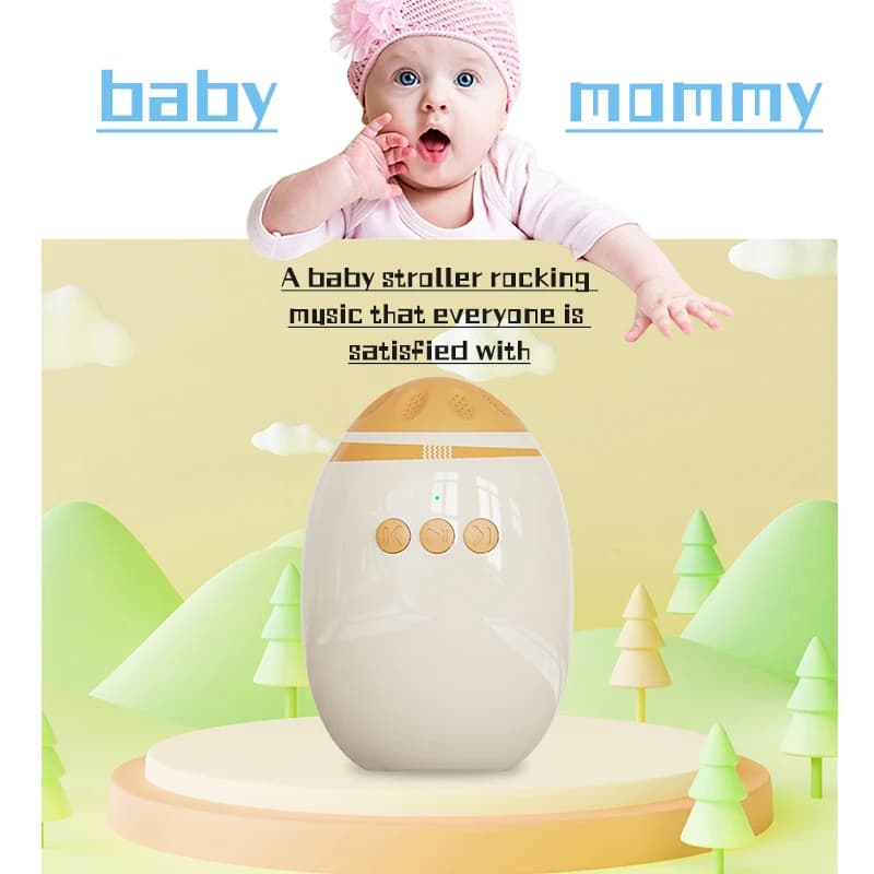Accessoires à bascule pour poussette de bébé Portable, balançoire automatique pour bébé, sucette de 