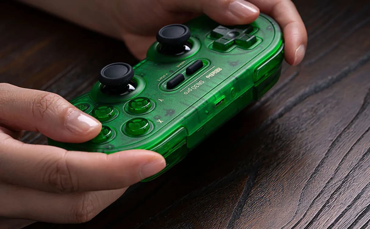 Manette de jeu Bluetooth 8Bitdo SN30 Pro pour nintendo Switch 2, contrôleur de jeu sans fil, Joystic