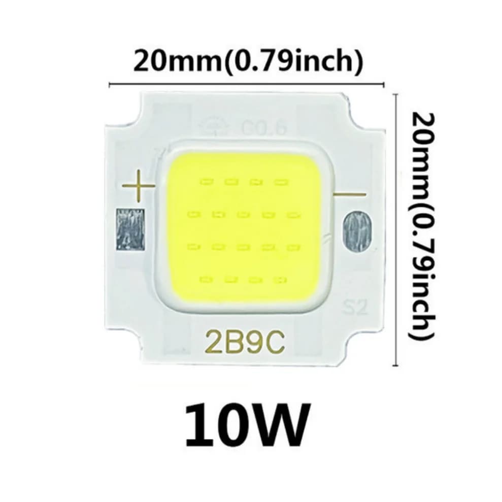 LED COB Lampe Perle DC27-36V 10W 50W 60W 70W Smart IC Pas Besoin De Pilote DIY Projecteur Extérieur 