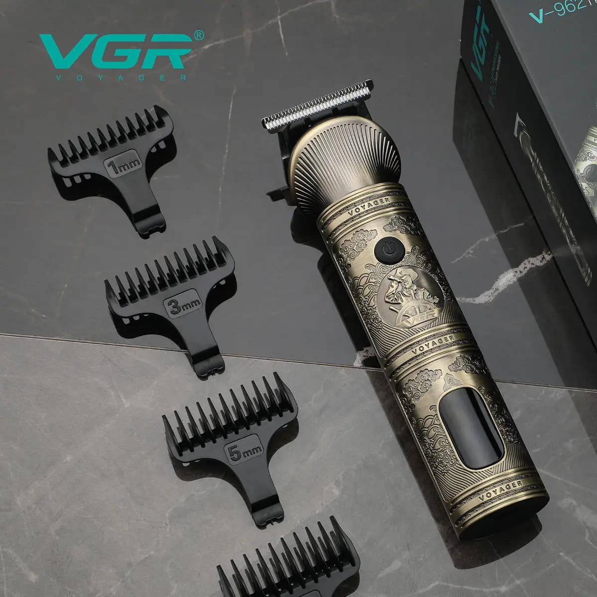 VgazHair Tondeuse Électrique Tondeuse À Cheveux Professionnel Barbier Sans Fil Machine De Coupe De C