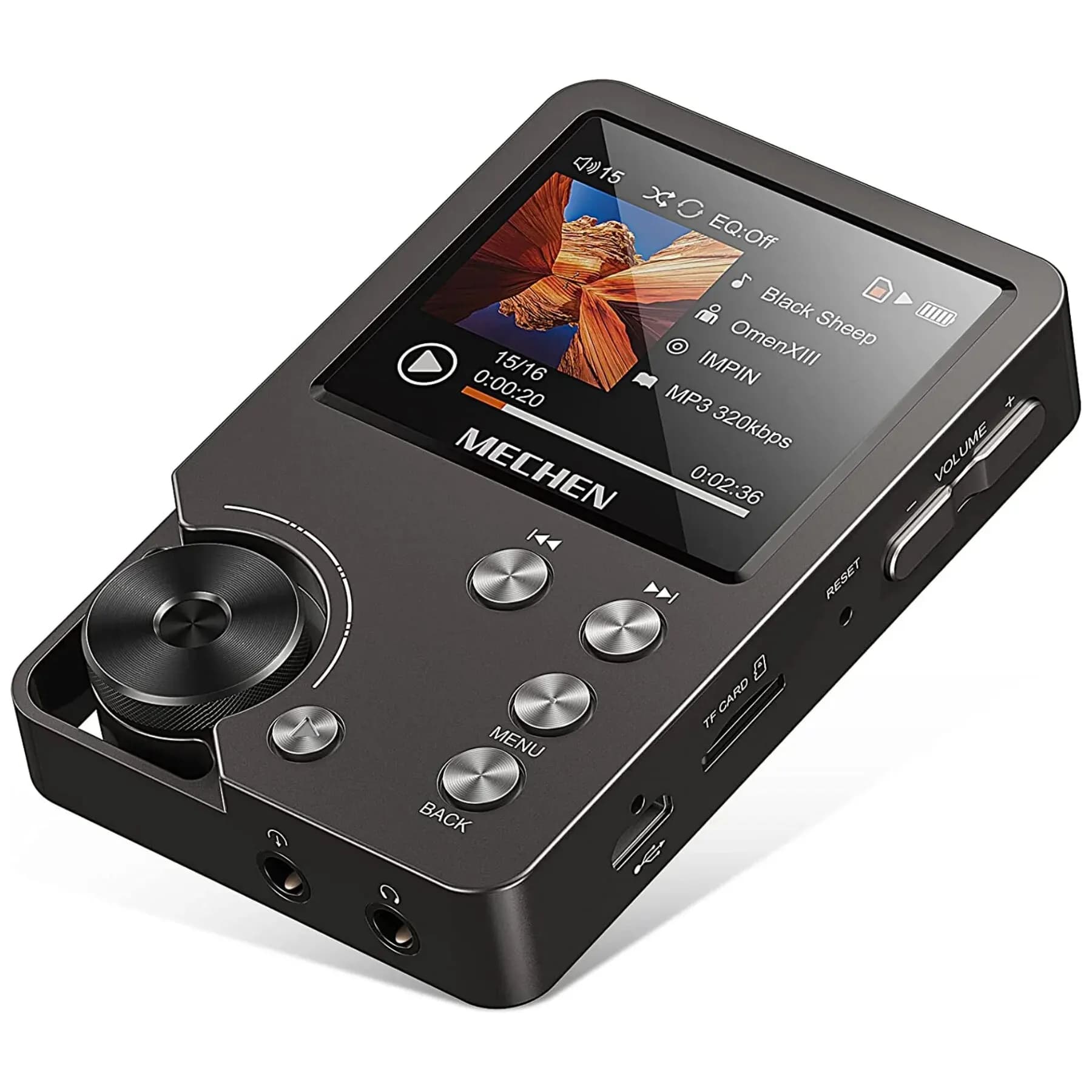 Lecteur MP3 sans perte de haute qualité/MECHEN-M30/HiFi/avec support de carte mémoire 64 Go jusqu'à 