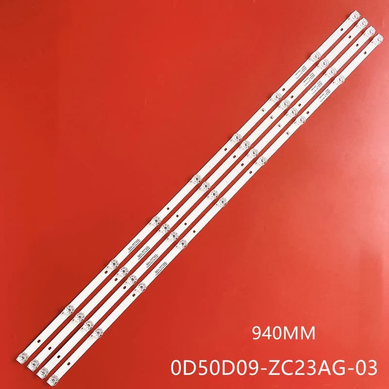 3v LED Rétro-Éclairage pour L50M5-5ARU L50M5-AD LED-50U670PLED50U570P 0D50D09-ZC23AG-03 K50DLP8F 50V