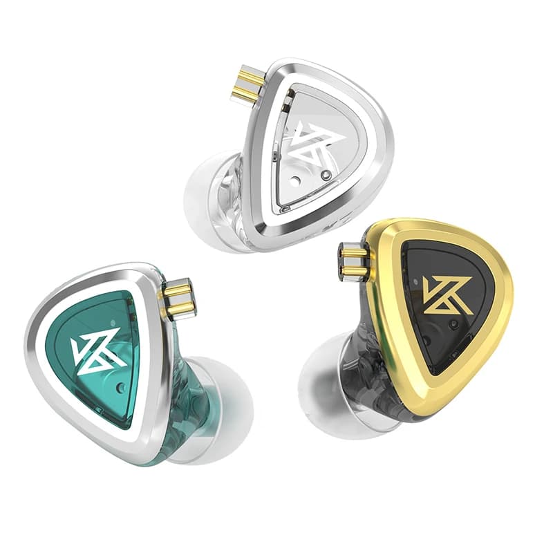KZ EDA écouteurs basses/équilibrés/hi-res écouteurs intra-auriculaires 3 paires casque HIFI moniteur