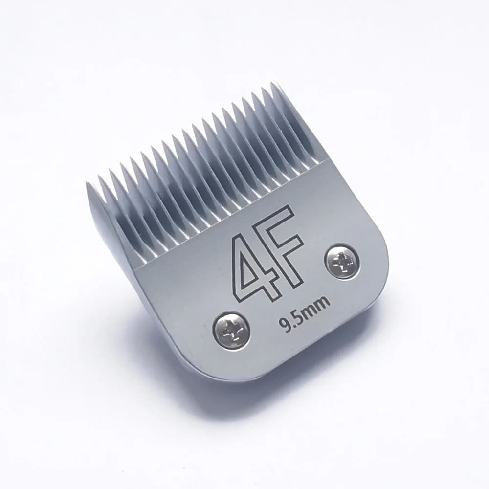 Lame en acier 4F + 5F + 7F + 10 A5, pour tondeuse Oster Nordiger Laube Moser, 4 pièces/lot