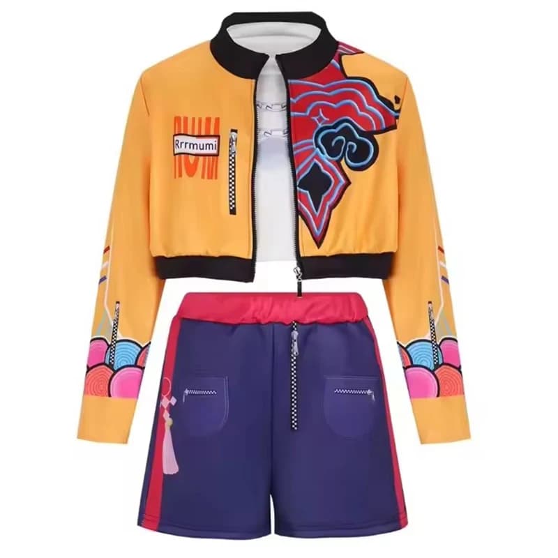 Ensemble 3 Pièces Fille 2026 – Costume Cosplay Tendance pour Filles – Tenue de Scène et Uniforme de 