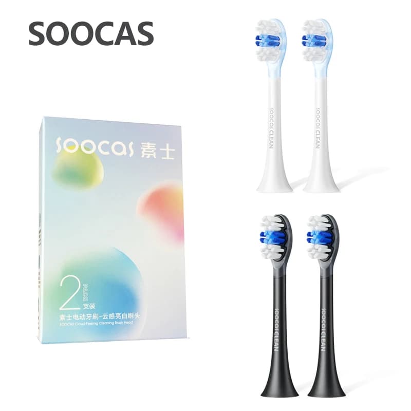 SOOCAS Original X3S têtes de brosse à dents de remplacement SOOCAS X3U/X3pro/D2/D3S/D5 tête de bross