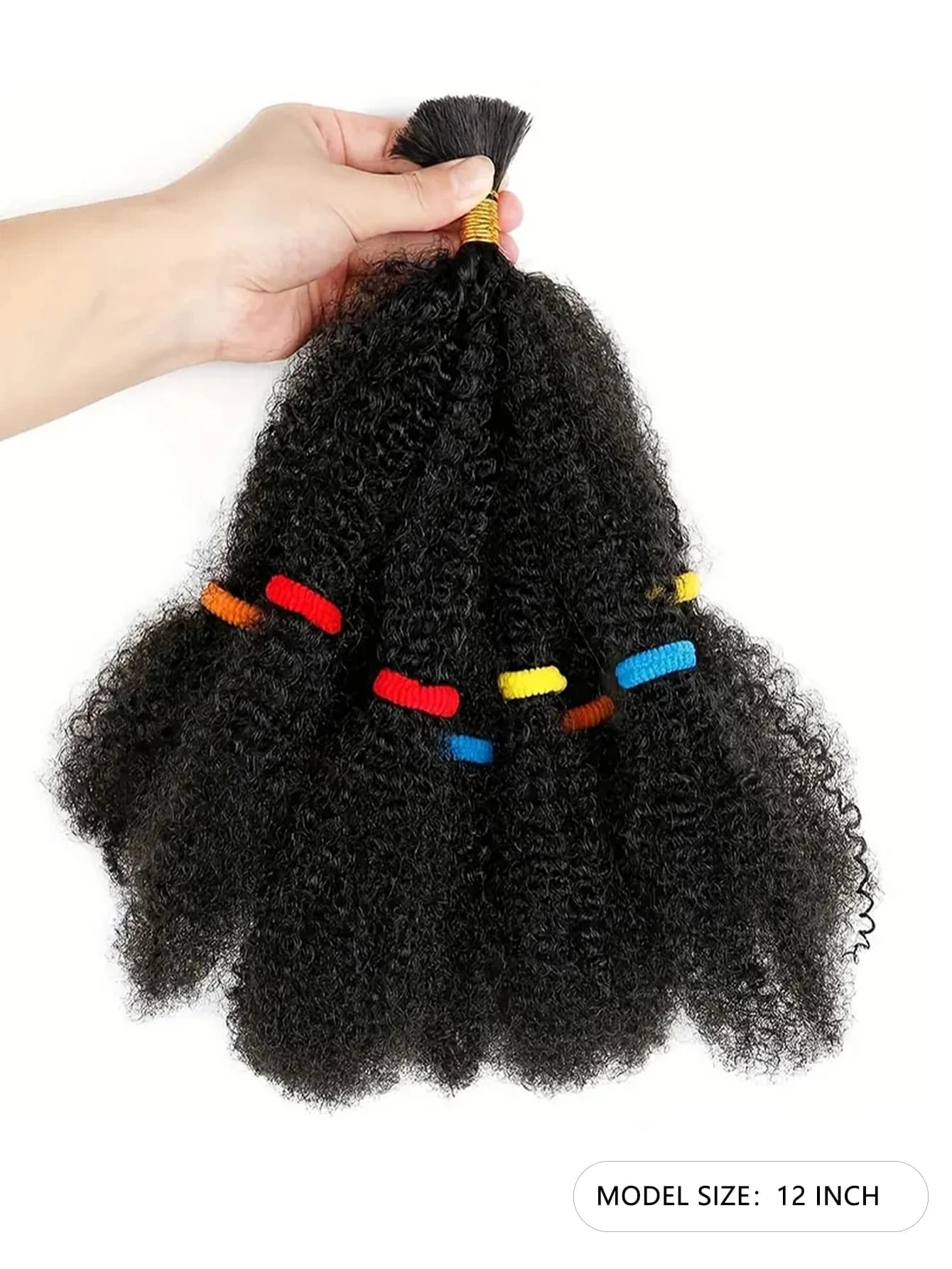 Cheveux Afro Kinky Twist pré-synthétiques, tresses au crochet, 12 pouces, 1 paquet, 10 supports par 