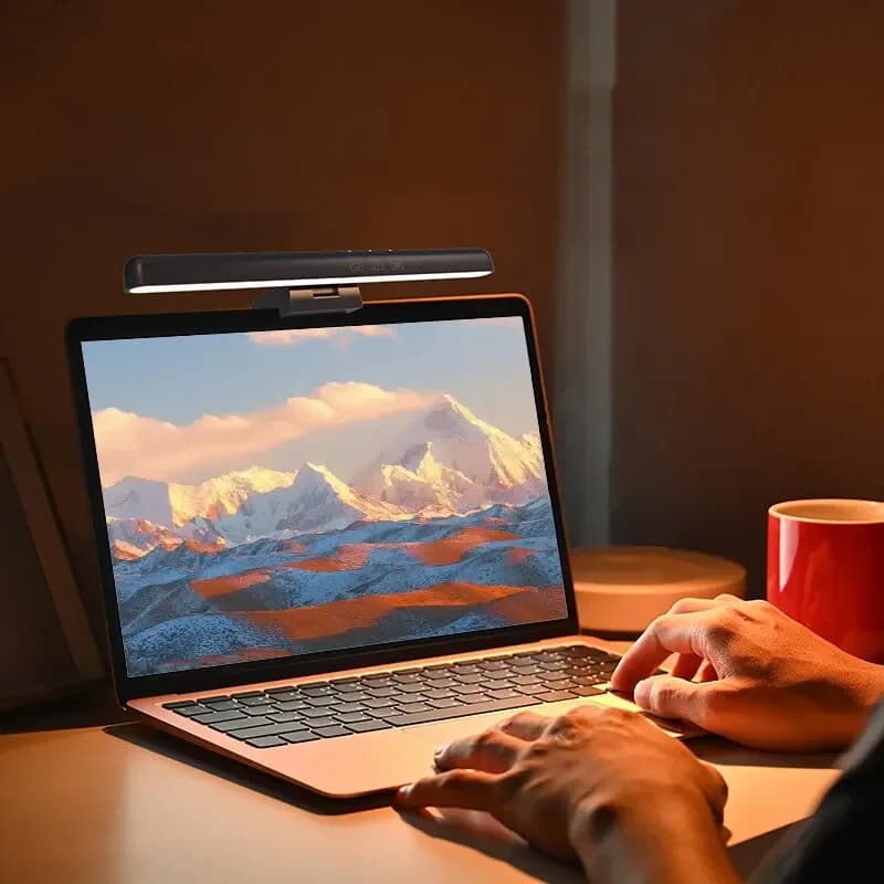 Écran LED lampe de bureau Protection des yeux gradation continue USB veilleuses ordinateur écran pin