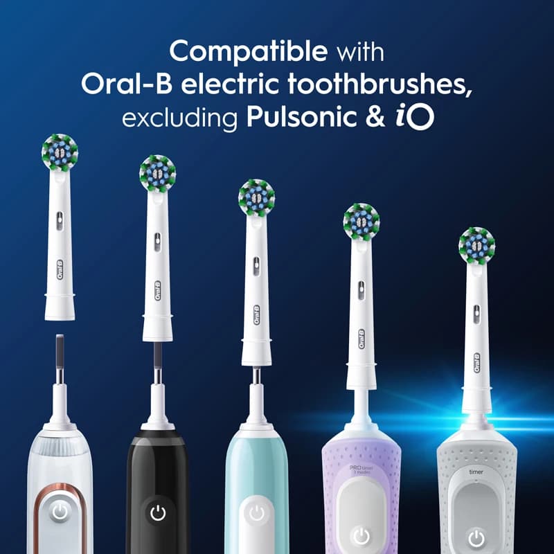Oral-B Floss Action Remplacement Tête de brosse à dents électrique Recharge pour brosses à dents éle