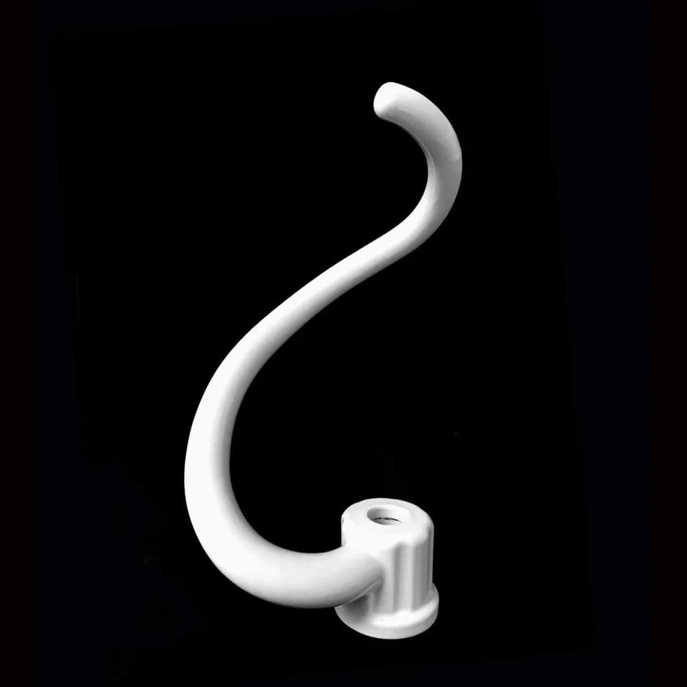 Mélangeur sur socle antiadhésif à crochet à pâte en aluminium enduit de spirale pour Kitchenaid 5K7D