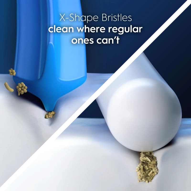 Oral-B Floss Action Remplacement Tête de brosse à dents électrique Recharge pour brosses à dents éle