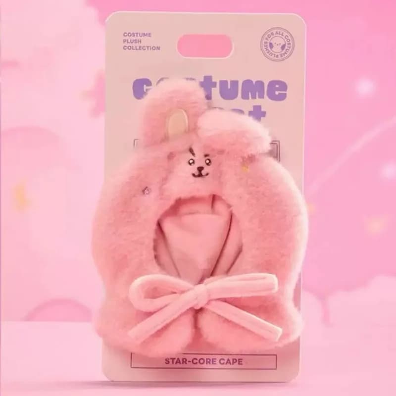 BT21 Kawaii DIY Cross Dressing Cooky Chimmy Shooky Cute Cartoon Rj Mang Koya Concert Light Set Doll 