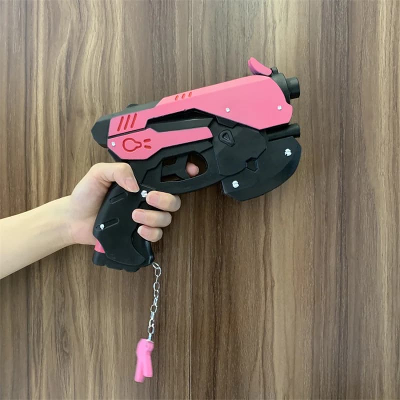 Jeu OW D. va Revolvers Arme Pistolet, 1:1, Cosplay, Sécurité, PU, Cadeau, Extérieur, Jouet, Caoutcho
