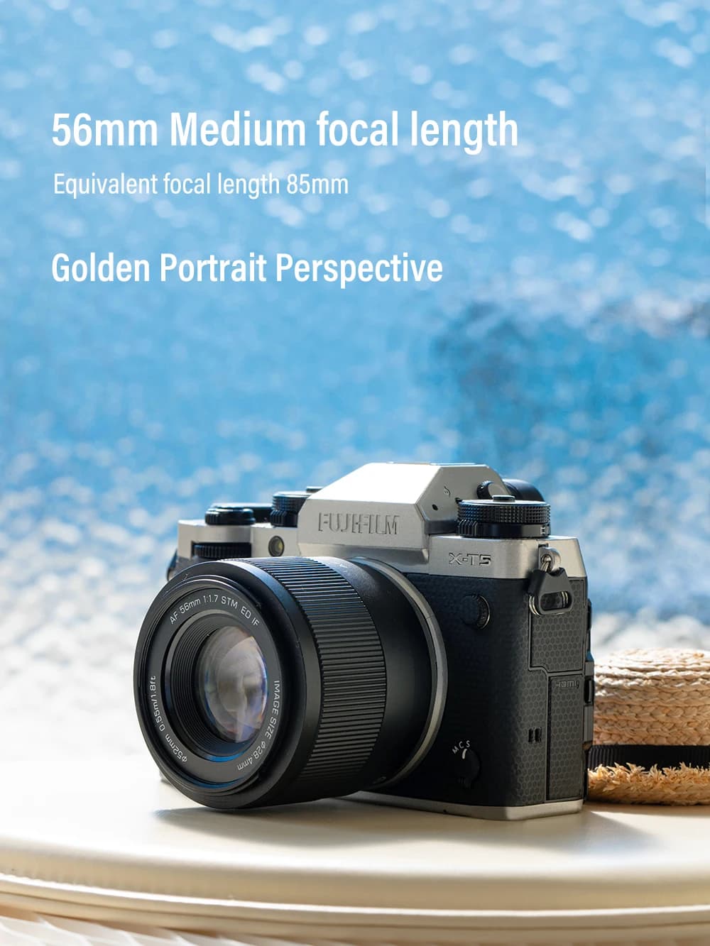 VILTROX 56mm f1.7 Objectif Fuji X Nikon Z Mount Objectif Auto Focus Portrait Objectif APS-C Pour Fuj