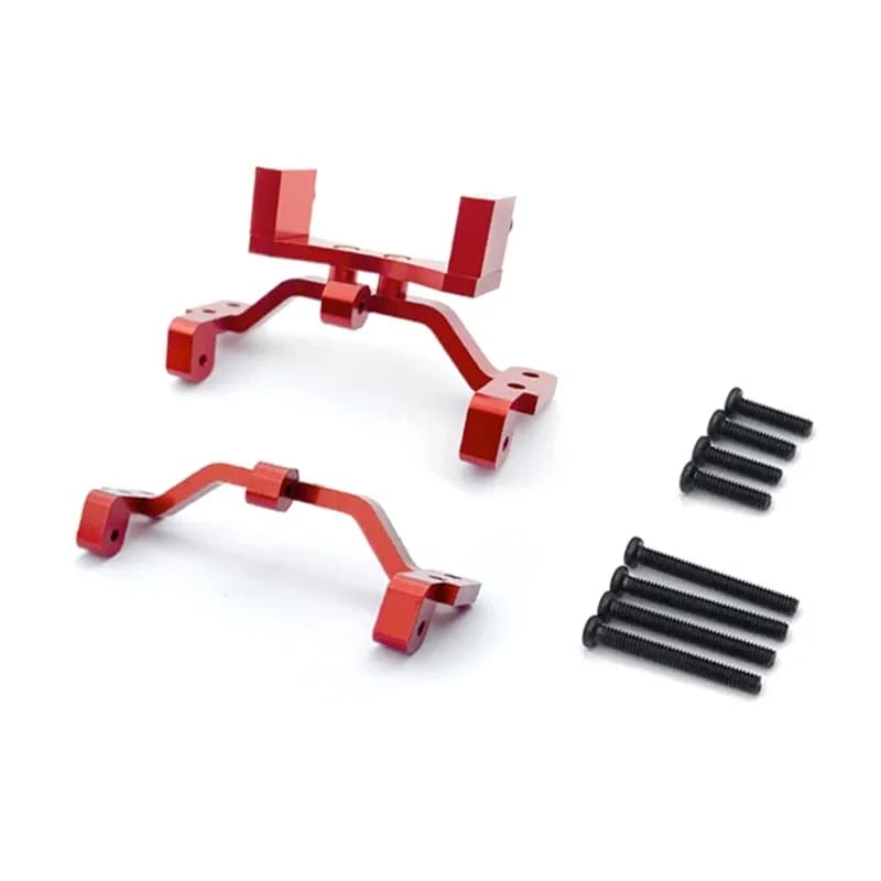 Support de fixation de tige de direction et support de servo en métal pour voitures RC MN D90 MN99S 