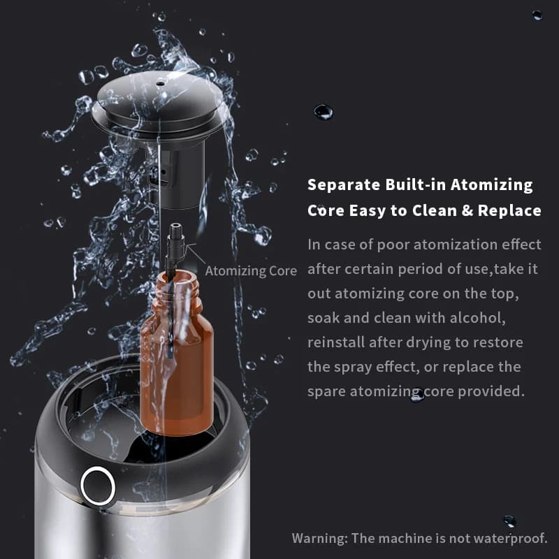 Désodorisant de voiture AI diffuseur d'arôme intelligent huile essentielle parfum de pièce USB charg