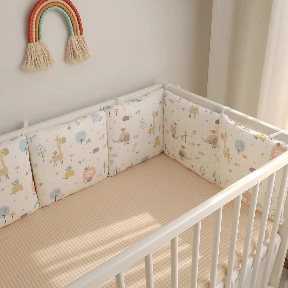 Pare-chocs anti-collision lavable pour lit de bébé, garde-corps de lit pour nouveau-né, sécurité, R6
