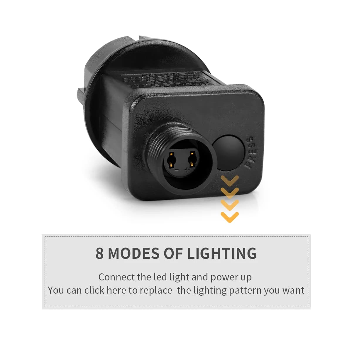 50M 100M lumières de noël guirlande décorative LED chaîne 110V 220V extérieur étanche fée lumières p