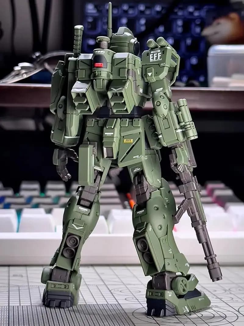 Nouveau XFS HG Rgm-79s Gm Spartan 1/144 échelle assemblage modèle Kit figurine décorative en plastiq