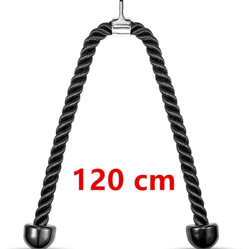 Triceps corde tirer vers le bas câble corde Triceps cordon entraînement exercice dos Fitness force m