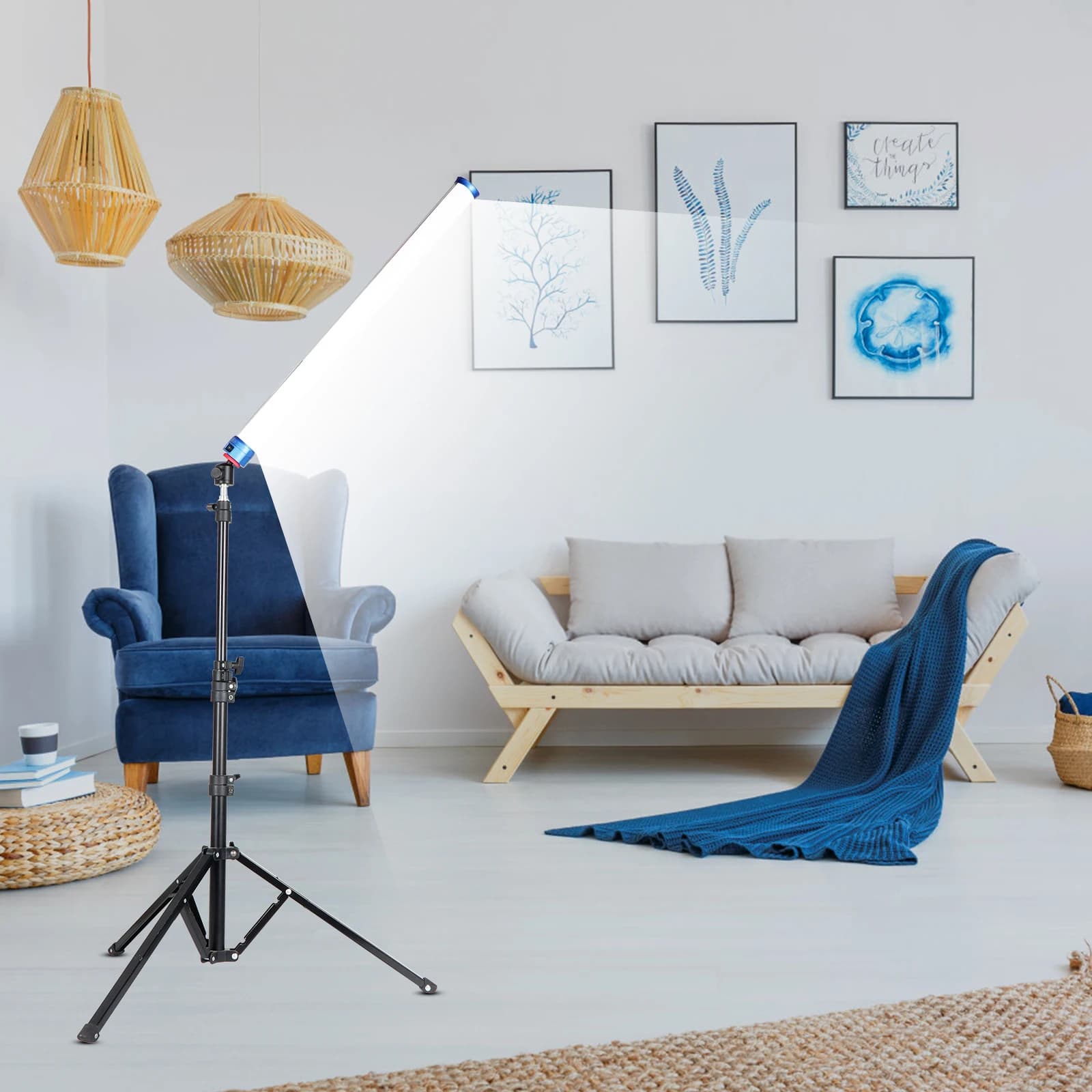 Sokani X25 RGB Bâton de baguette de tube de détermination de lumière vidéo LED RVB, éclairage de pho