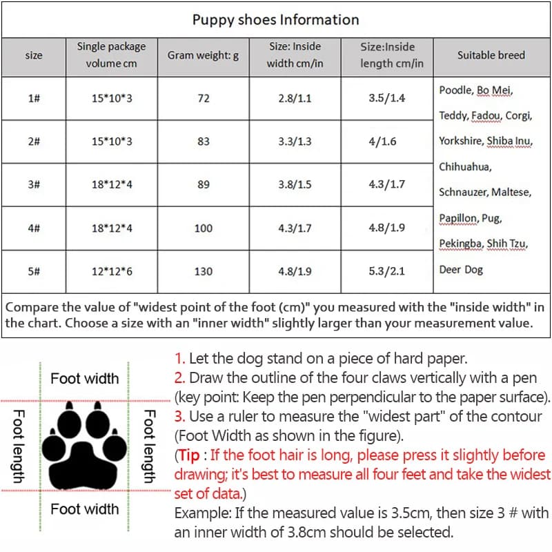 Chaussures pour chien semelles antidérapantes épais en peluche Protection patte chaussures pour anim