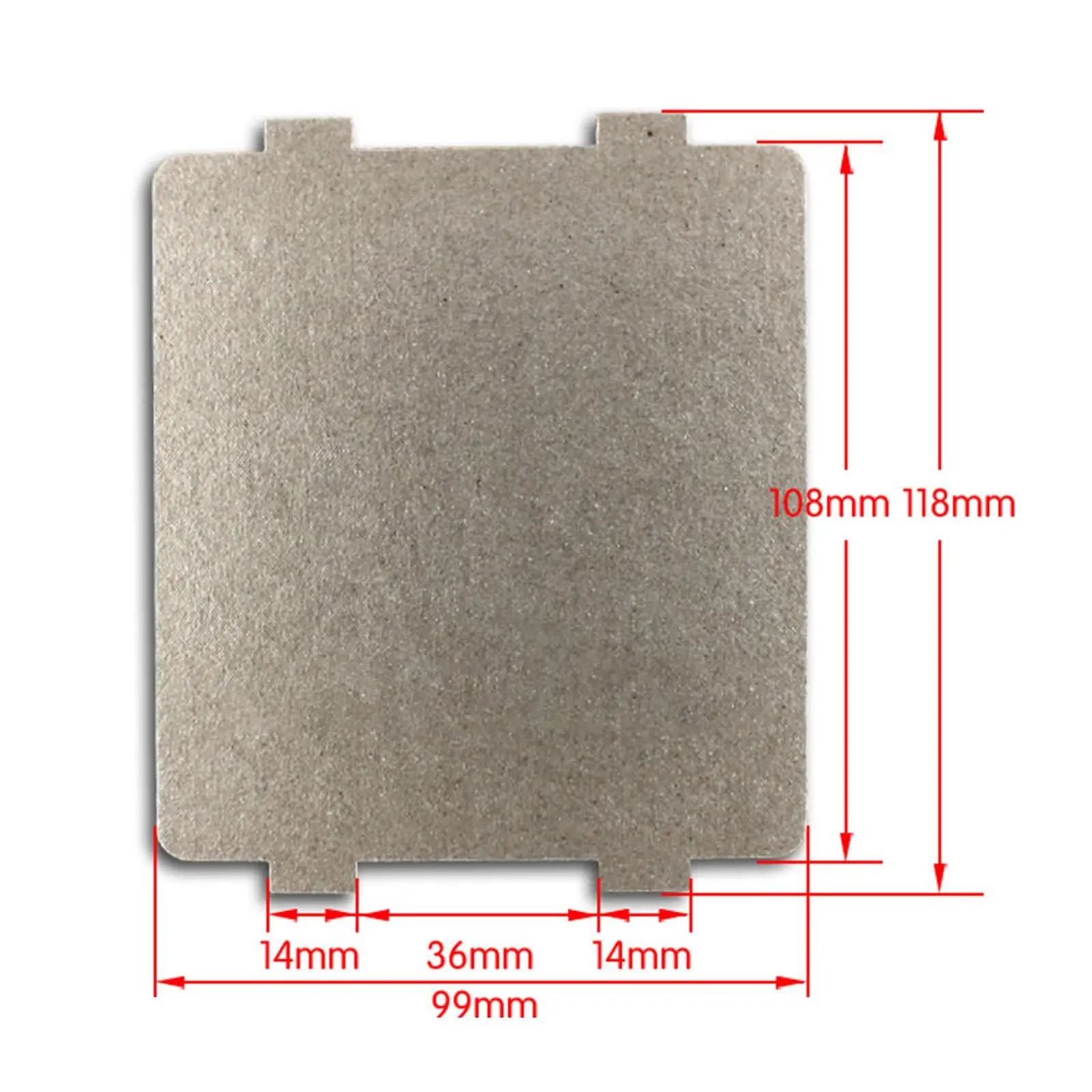 Couvercles universels de guide d'ondes pour micro-ondes, feuilles de plaque de mica, accessoires de 