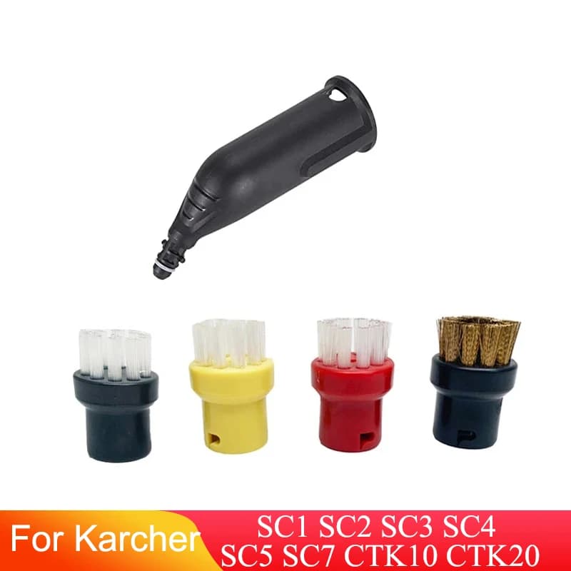 Pièces de tête d'aspirateur à vapeur Karcher, brosse de nettoyage de buse injuste, nouveaux livres, 