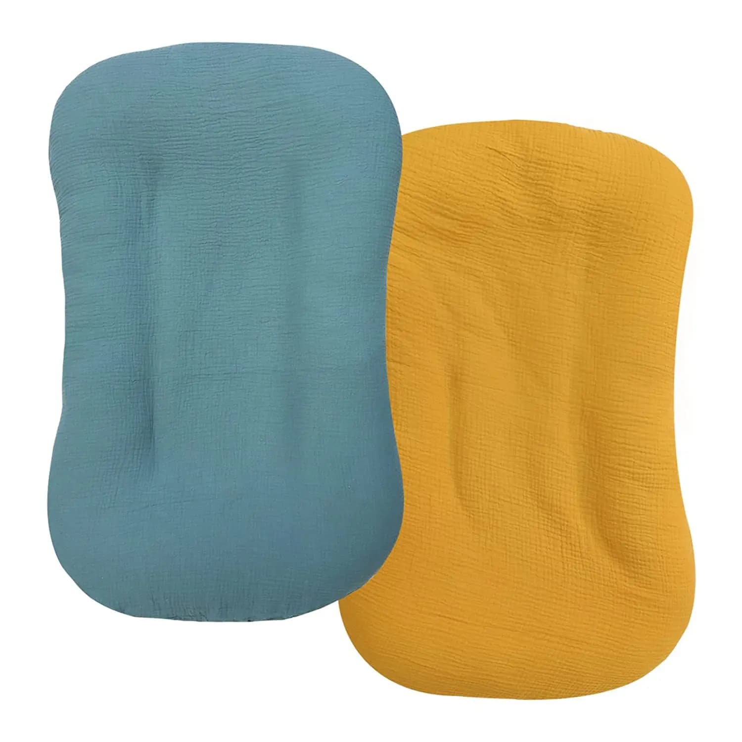 Housses pour transat bébé en mousseline douce et respirante, compatibles avec le transat Snuggle Me,