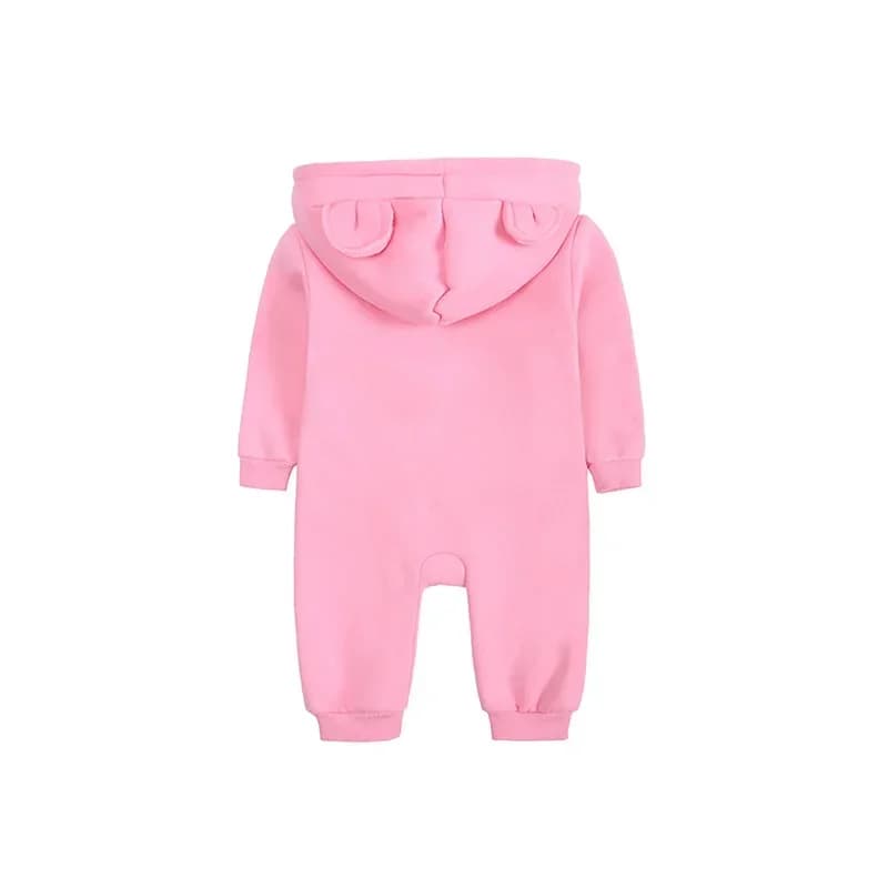 Barboteuse de printemps et d'automne pour bébé fille, couleur unie, vêtements pour nouveau-né, en co