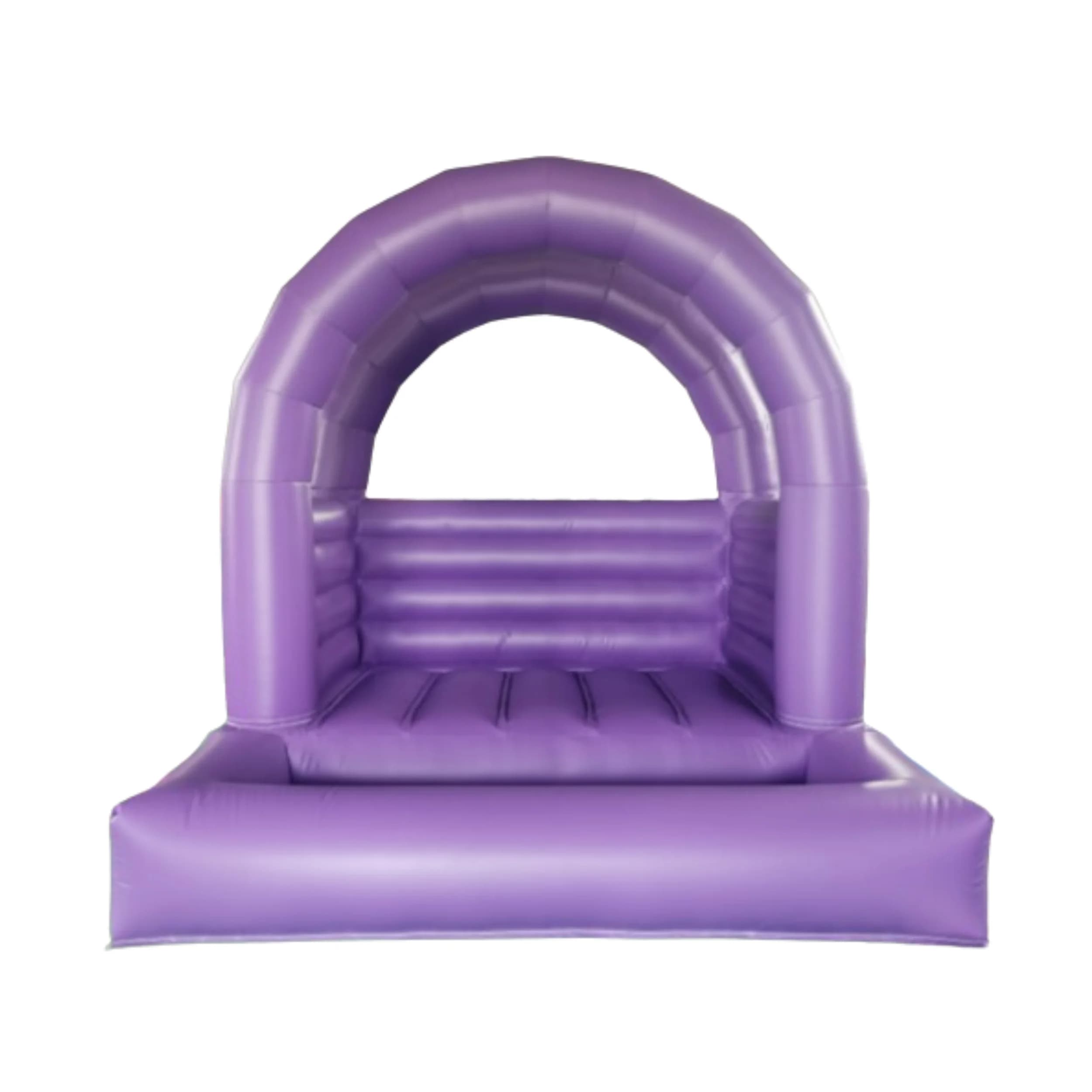 Château gonflable violet personnalisé de haute qualité pour tout-petits, idéal pour la location évén