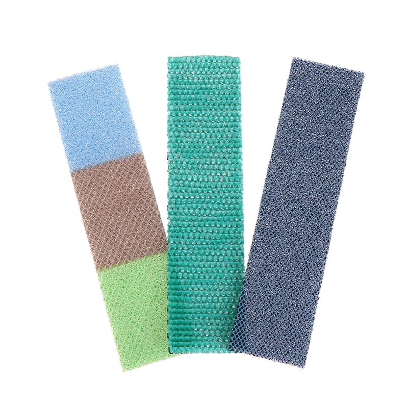 Feuille de coton de stérilisation de filtre de climatiseur, anti-favorable pour GREE Midea, 2 pièces