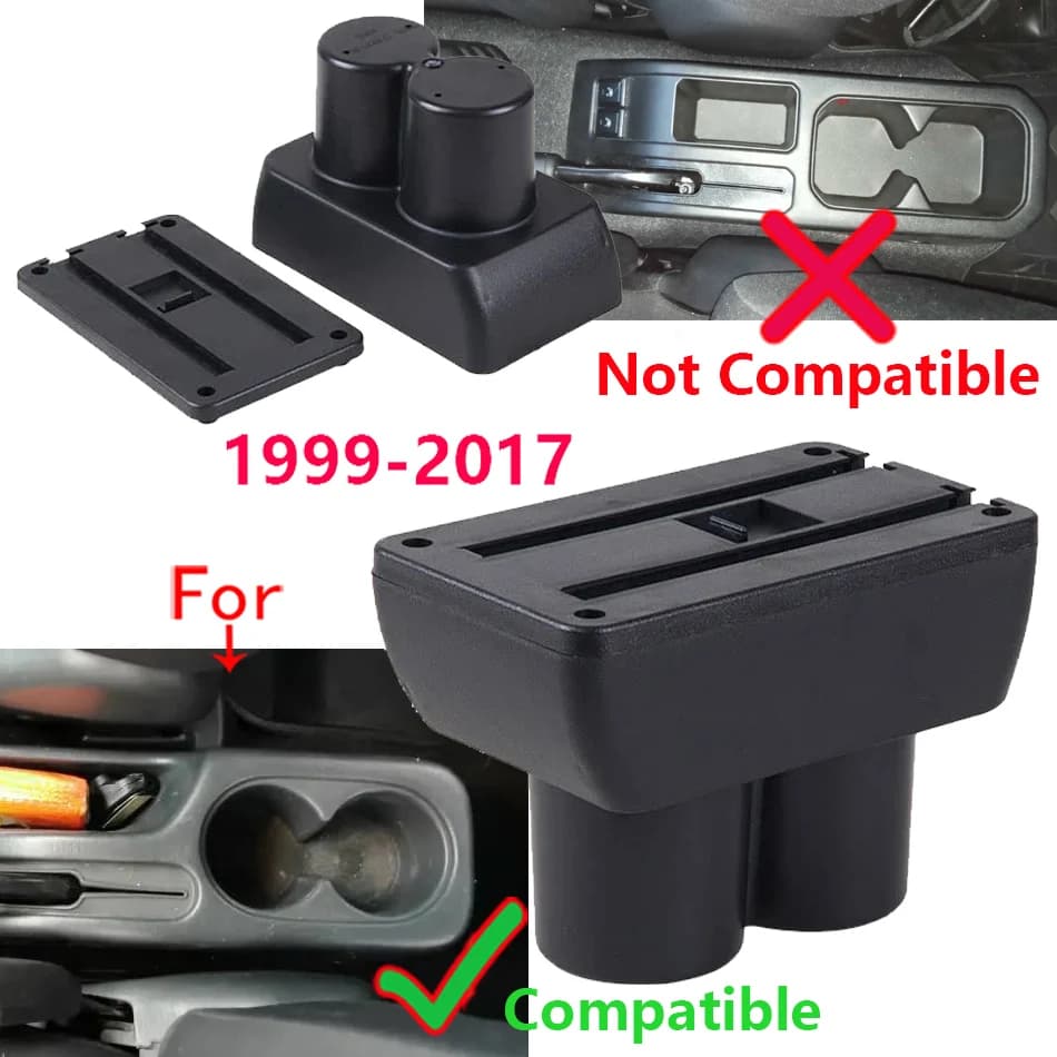 Accoudoir de voiture pour Suzuki Jimny JB23 JB43, pièces de rénovation 1999 – 2017, boîte de rangeme