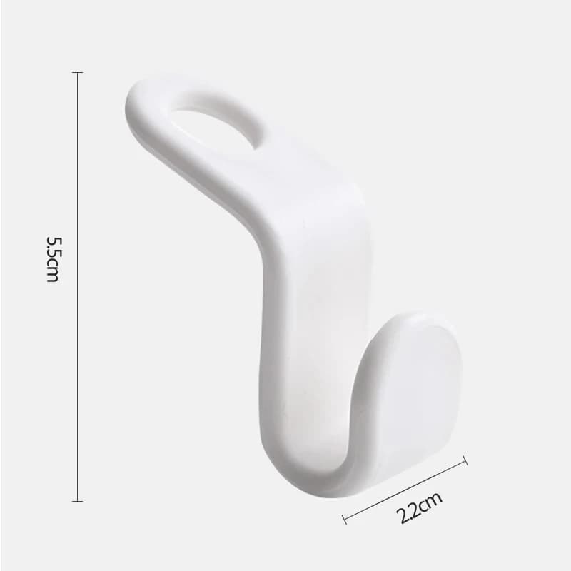 Multi-fonction garde-robe gain de place cintre crochet patère en plastique placard pile cintre suppo