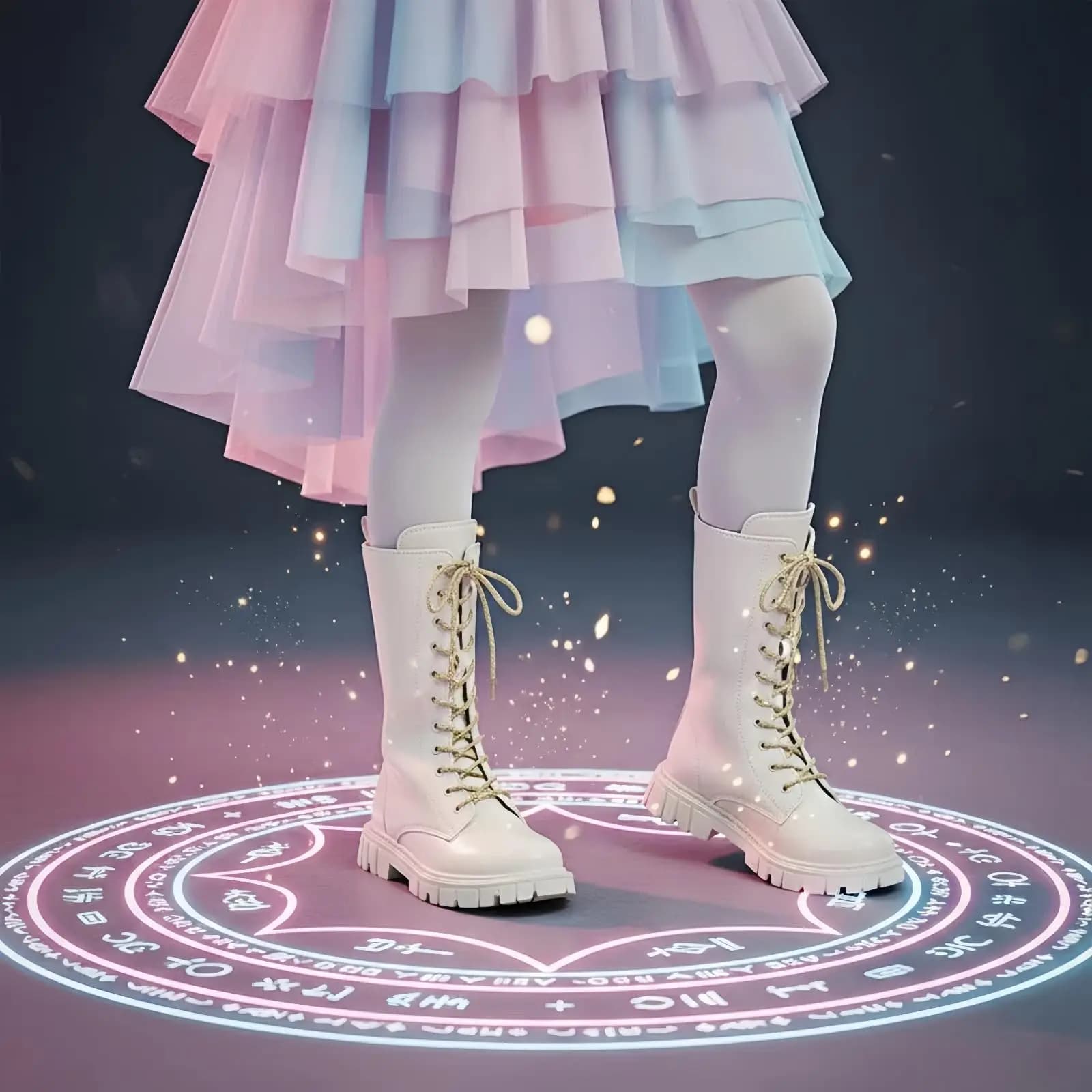Bottes en cuir PU blanc pour filles, Chic, Style coréen, mode décontractée et polyvalente, sangle la