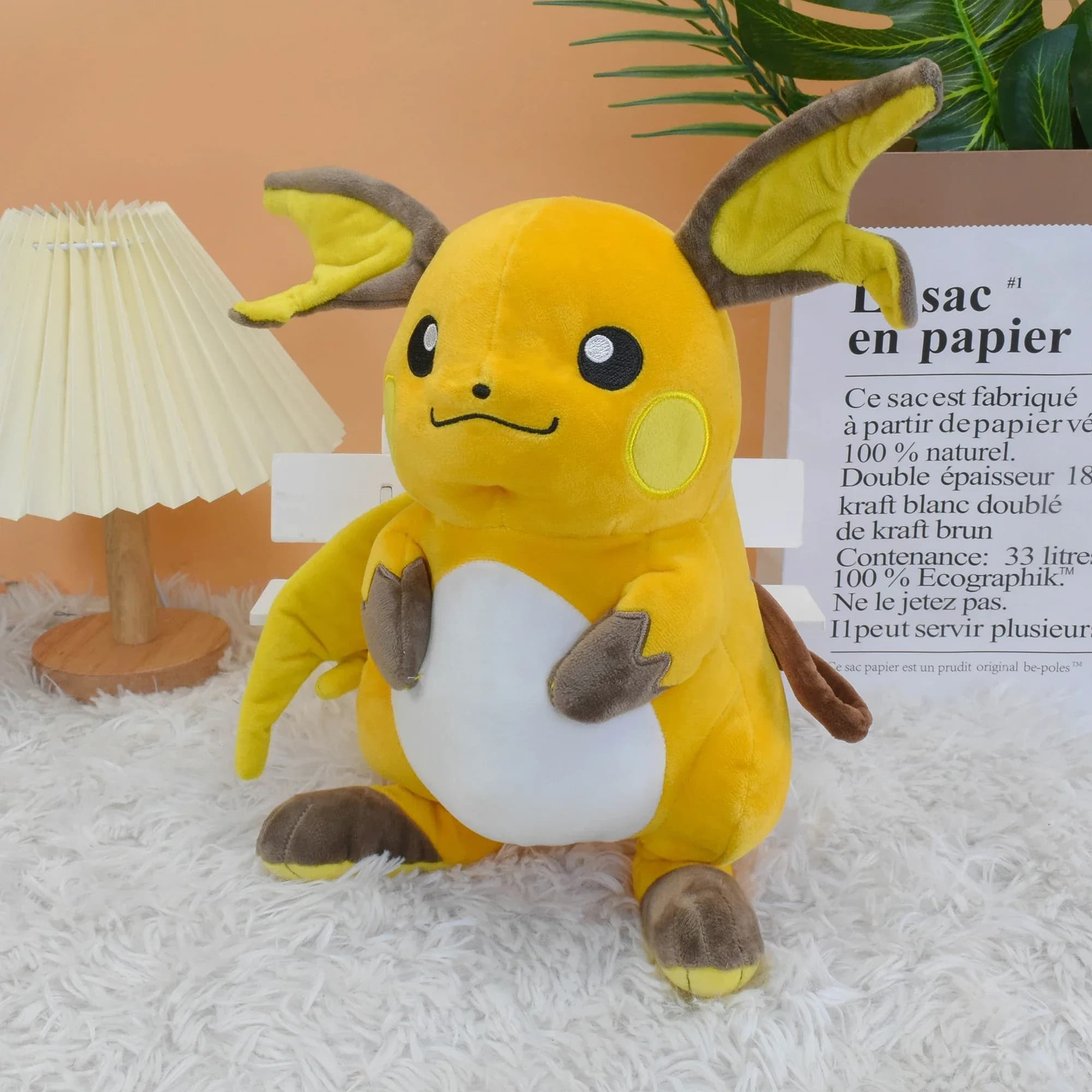 Peluche Pikachu Pichu évolution Raichu Peluche poupée en Peluche décoration cadeau de noël pour enfa