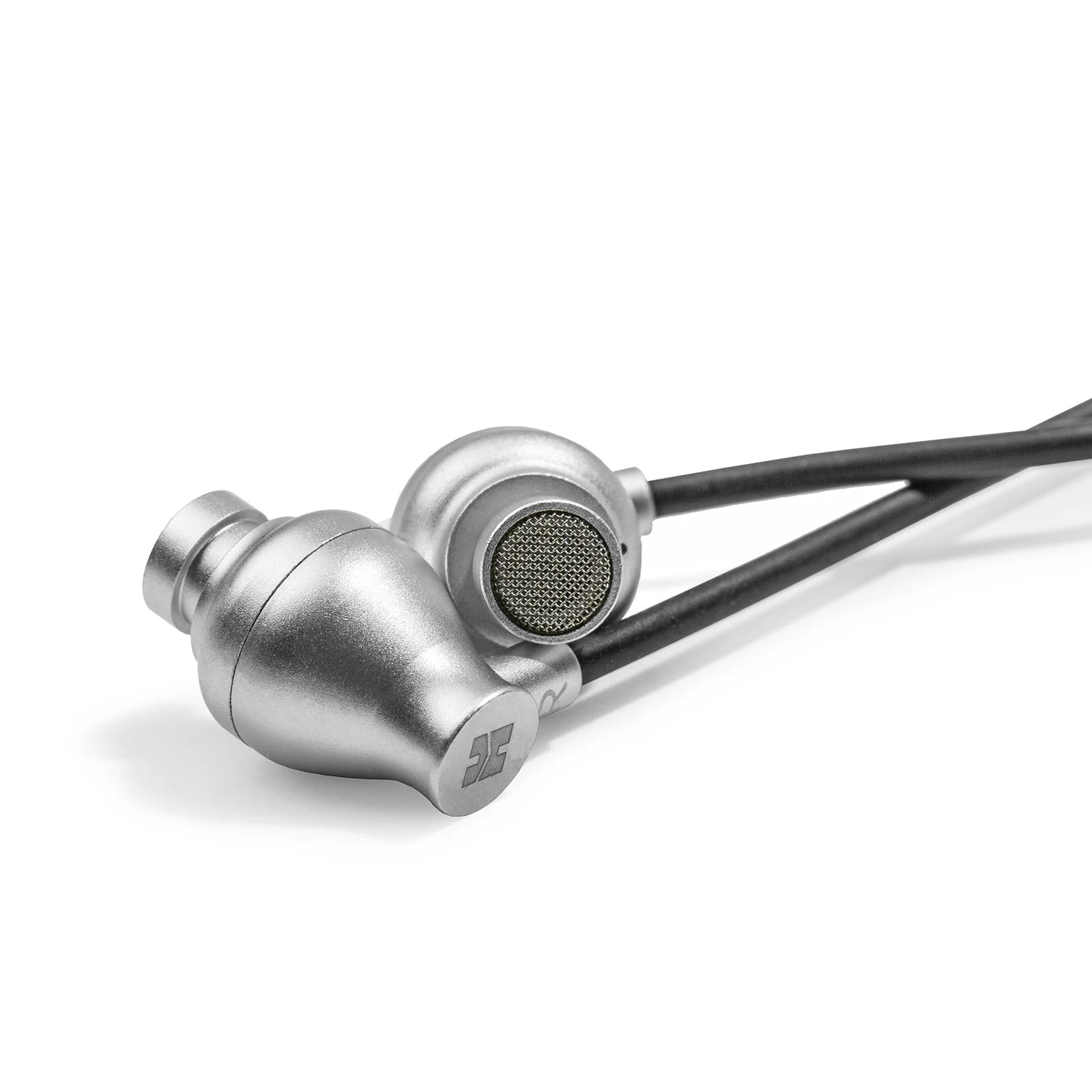 HIFIMAN RE800 Écouteurs intra-auriculaires filaires Hi-Fi avec transducteur dynamique argenté et dia