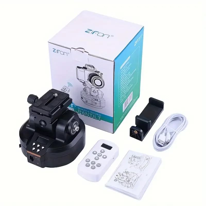 Zifon YT-2000 caméra panoramique électrique panoramique inclinaison visage suivi 2KG portant caméra 