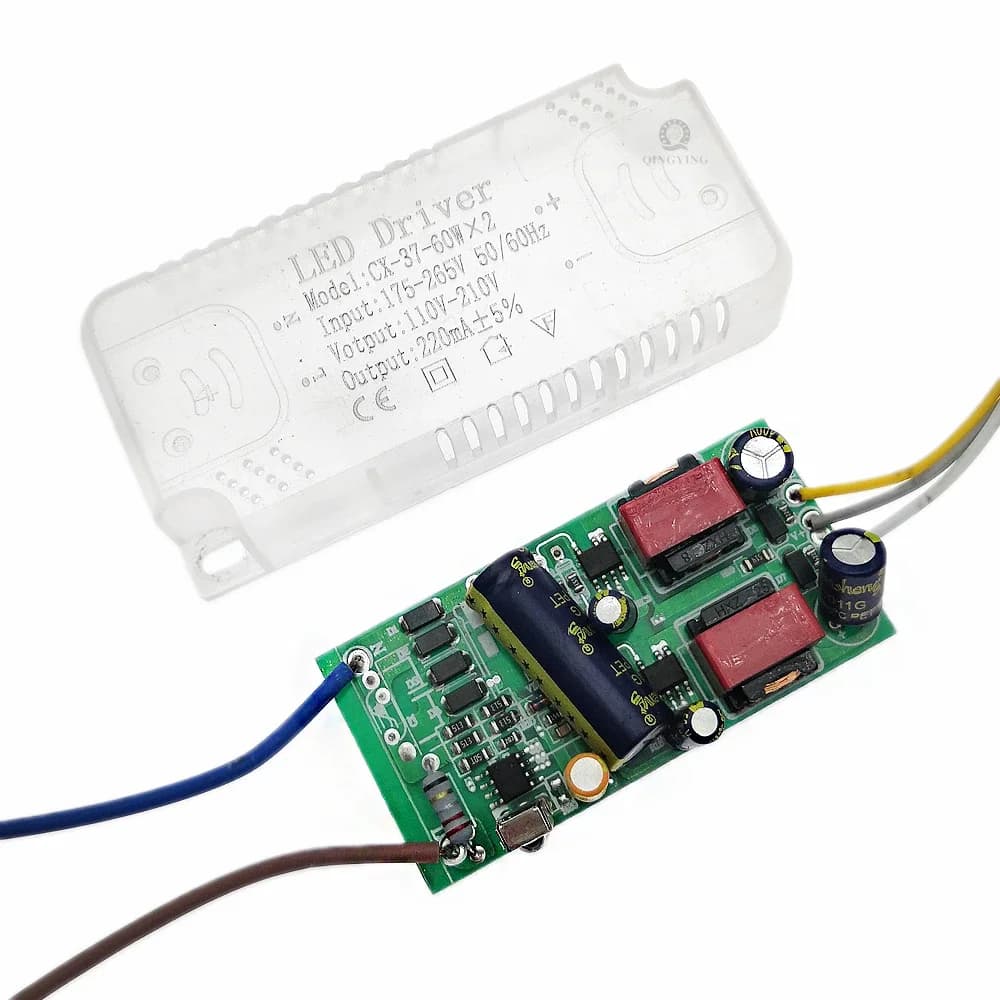 Alimentation électrique pour plafonnier télécommandé infrarouge, 8-24Wx2, 25-40Wx2, ino -50Wx2, ino 