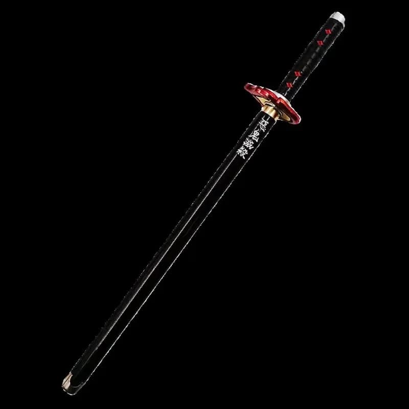 Stylo à bille en alliage Mitsuri Shinobu Tanjiro, 20cm, taille réelle, accessoires de personnages d'