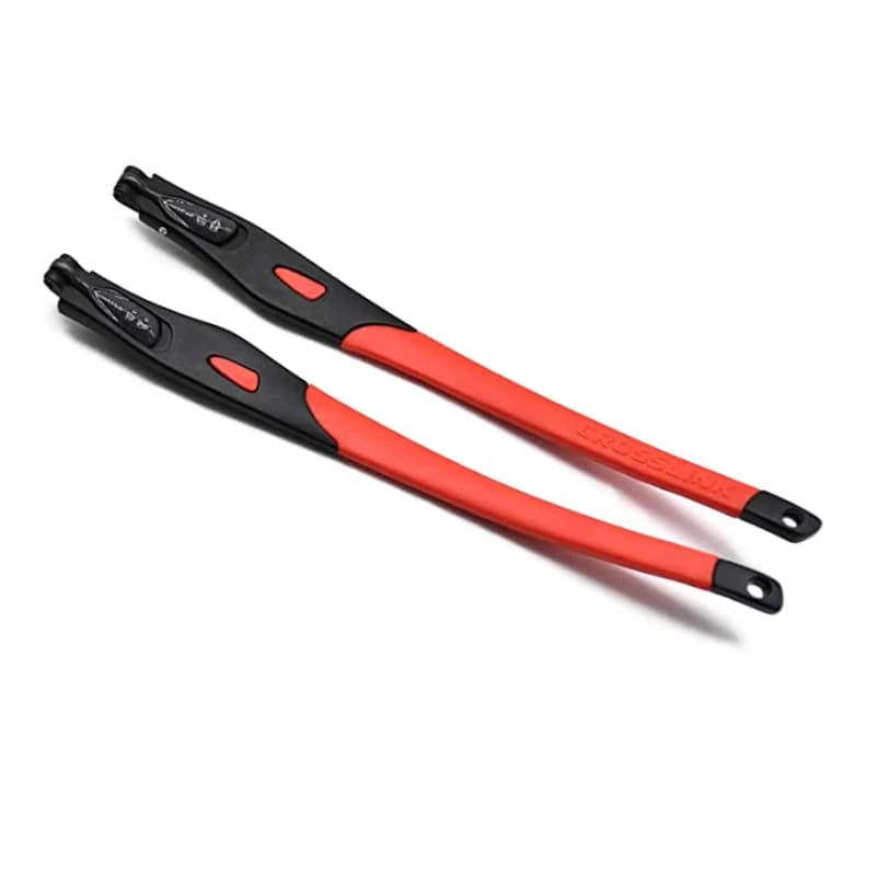 Pieds de lunettes de remplacement pour monture de lunettes noire Crosslink