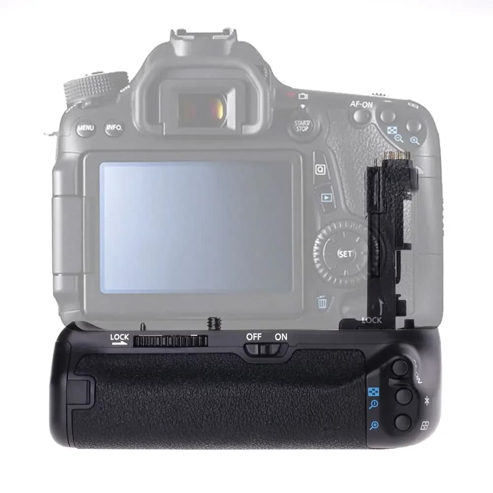 Support de poignée de batterie Vertical BG-70D 80D pour remplacement d'appareil photo reflex numériq