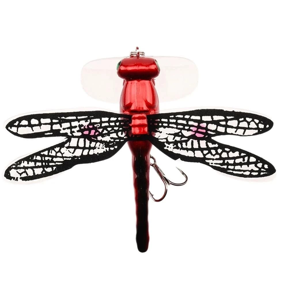 Topwater libellule mouches sèches insecte mouche leurre de pêche 6.2g 75mm truite Popper appât artif