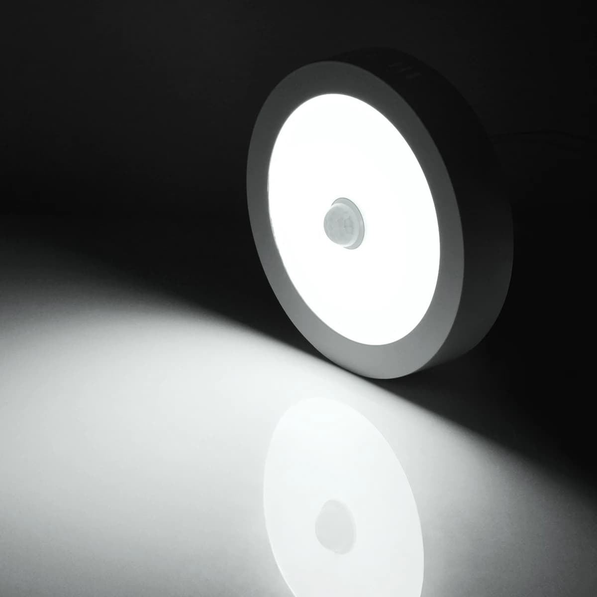 PIR détecteur de mouvement LED plafonniers 6W 12W 18W coque en aluminium Downlight lampe 110V-220V p