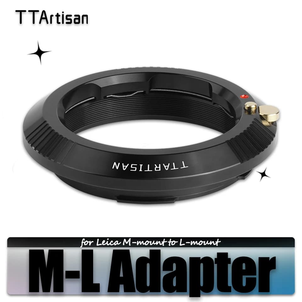 TTArtisan Adaptateur M-L pour Leica M-16:à Sigma yen FPL Leica T TL TL2 SL SL2 CL Panasonic l's S1M 